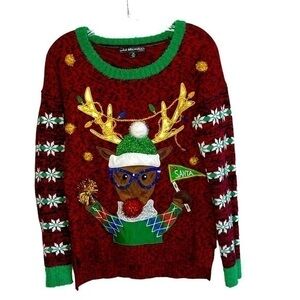 United States Sweaters Reindeer Christmas Sweater